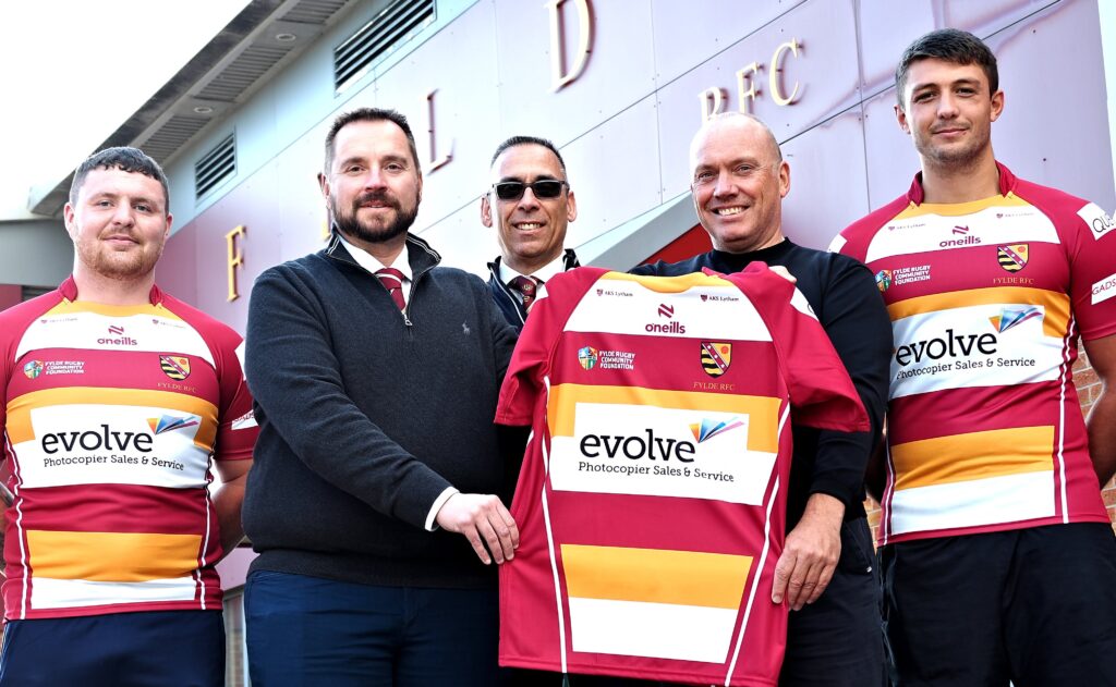 Evolve Sponsors Fylde Rugby Club