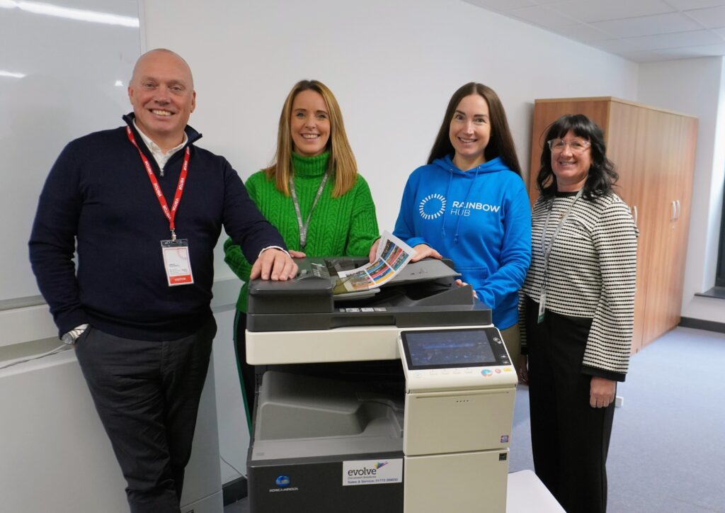 Evolve Document Solutions’ ‘Copiers for Causes’ Donates Five Photocopiers to New Rainbow Hub School